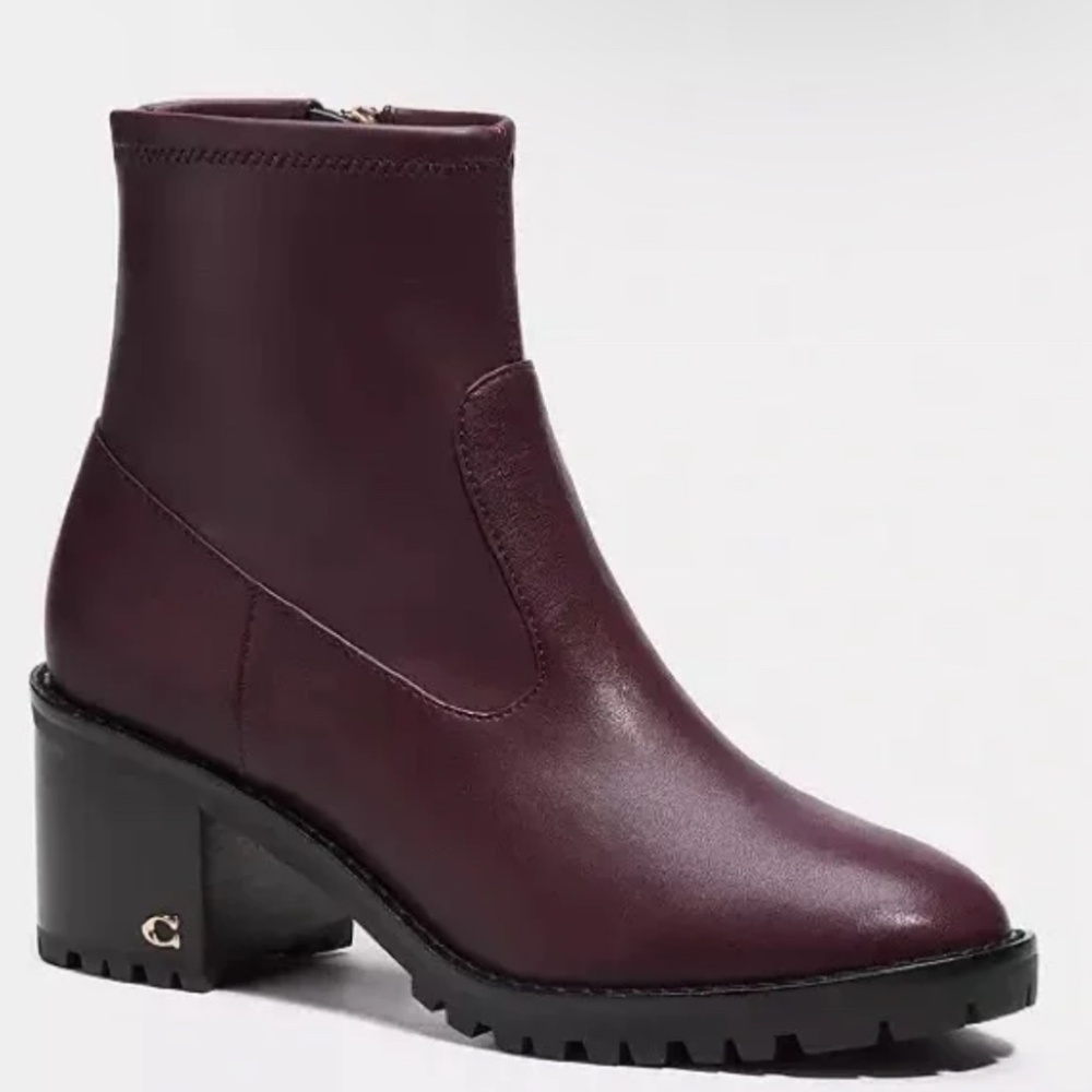 Coach Joy Lug Sole Booties